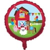 Online Party Sales Farmhouse Fun Metallic Balloon 18"