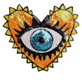 thumbnail image 4 of Parche de lentejuelas, parche para abrigo a la moda, ojo en forma de corazón, lentejuelas, bordado, accesorios de ropa, apliques, parches de flores bordados DIY, 4 of 5
