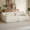 thumbnail image 2 of Timbernest 78.8" Loveseat, Cloud Boneless Couches for Living Room, Modern Modular Sectional Sofa, Cream, 2 of 4