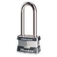 thumbnail image 6 of Master Lock Keyed Padlock, 3/4 in,Rectangle,Silver 1LJ, 6 of 6