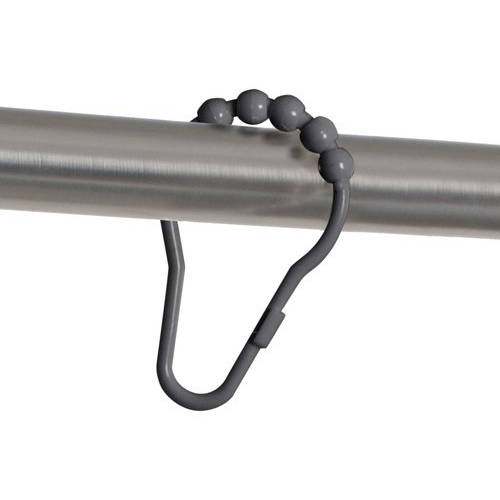 Mainstays Easy Glide Plastic Shower Curtain Hooks Collection, 1 Each