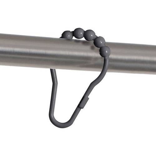 Mainstays Easy Glide Plastic Shower Curtain Hooks Collection, 1 Each