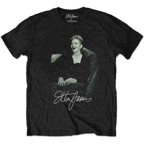 Etta James Unisex T-Shirt Etta Seated