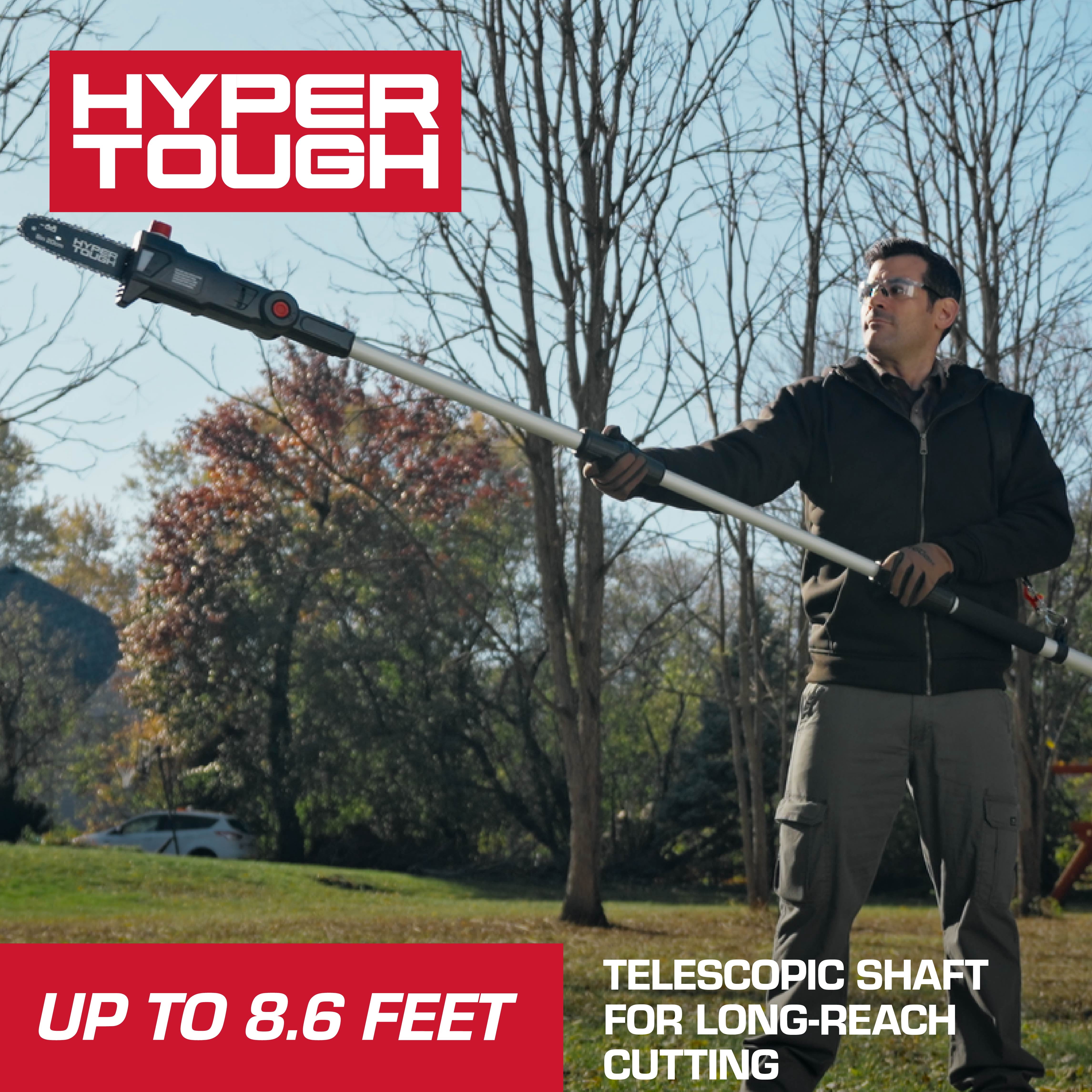 Hyper Tough 20V 8-inch Pole Saw, HY5601050516011