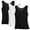 Black, variant on Posijego 3 Pack Tank Tops for Women Scoop Neck Basic Undershirts Layers Sleeveless Tank Shirts