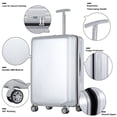 thumbnail image 6 of Hikolayae Mesa Collection Hardside Spinner Luggage Sets in Silver, 3 Piece - TSA Lock, 6 of 9