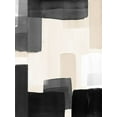 thumbnail image 2 of Loreth, Lanie 25x32 White Modern Wood Framed Museum Art Print Titled - Neutral Shapes, 2 of 4