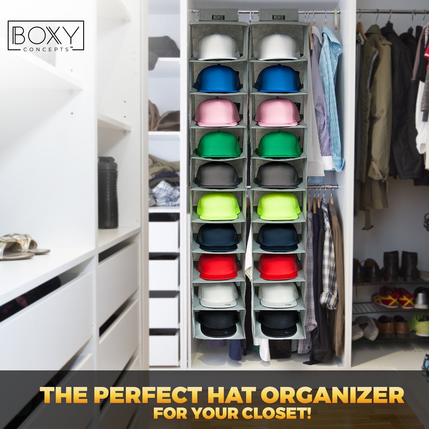 Hat Organizer For Closet