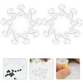thumbnail image 6 of Mizh 500pcs Loom Rubber Band Clips Bracelet Making Clip Rubber Band S Clips Bracelet Hooks Clasps, 6 of 7