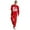 Red-4, variant on AWZXDE Christmas Pajamas Family Christmas Pajamas Short Sleeve Family Matching Pajamas Long Sleeve Red Sleepwear For Parents And Baby Loungewear Infant,9-12 Months