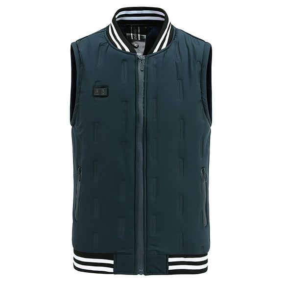 Fesfesfes Intelligent Five-zone Dual-control 5 Heat Pads Heating Outdoor Warm Carbon Fiber Heating Vest On Sale