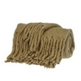 thumbnail image 2 of Luxury  Brown Handloomed Throw Blanket, 2 of 4