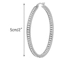 thumbnail image 3 of Feledorashia Earrings for Women Valentine's Day Gifts Women Hypoallergenic for Sensitive Ears Large Big Hoop Earrings Clearance, 3 of 7