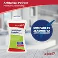 thumbnail image 3 of Leader Athlete's Foot Antifungal Powder, Moisture Absorbing, Talc-Free, Antifungal Powder for Skin Folds, 2.5 oz, Compare to Zeasorb, Pack of 1, 3 of 7