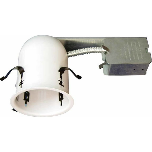 Volume Lighting V8401 5.5" Height Incandescent Recessed Housing For Remodeling - Metal
