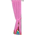 thumbnail image 5 of Disney Minnie Mouse Rainbow Dots 2 Panels Drapes Set - 63 Inch Long - Kids Room Décor, 5 of 5