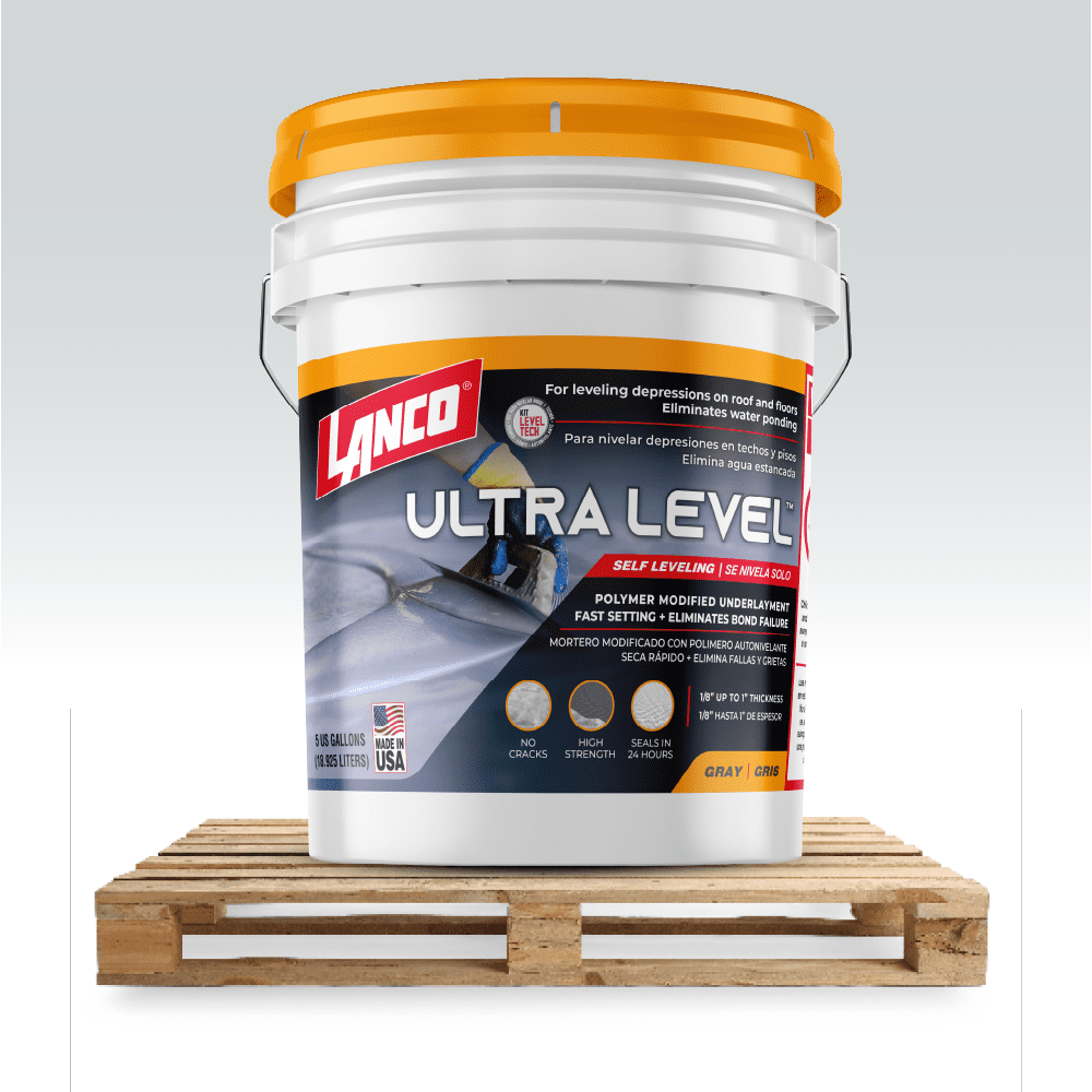 Lanco Ultra Level, Mortar Mix Underlayment Grey Finish, 40 Pound