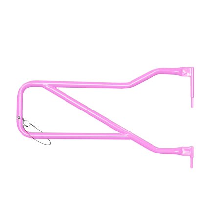 Steinjäger Doors Wrangler JK 2007-2018 Trail, Tubular Style Front Doors Pinky