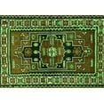 thumbnail image 1 of Ahgly Company Indoor Rectangle Persian Green Traditional Area Rugs, 5' x 8', 1 of 1