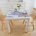 thumbnail image 3 of nygtbtfer Kitchen Round Tablecloth Tablecloths Table Cloths Washable Polyester Tabletop Runner for Kitchen Party Dining Decor, 3 of 7
