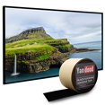 thumbnail image 5 of Black Flocking Adhesive Tape Projection Screen Felt Tape Border Ultra High Contrast Deep Black Felt Strips, 5 of 5