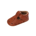 thumbnail image 7 of hirigin Baby Girls Princess Shoes, Soft PU Leather Hollowed Non-slip Bottom Casual Flats Shoes, 7 of 7