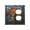 Duplex Blank, variant on Trees Stained Glass Art Single Toggle Wall Plate Decorative Electrical Outlet Light Switch Cover Switchplate