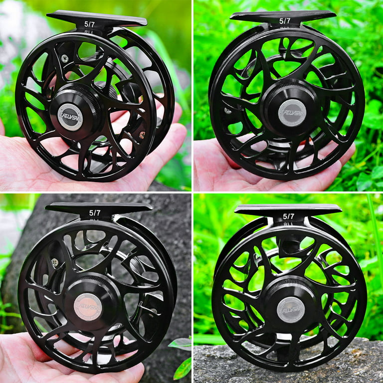 Topline Tackle Fly Fishing Reel Right Handed Aluminum Alloy Smooth Rock Ice  Fishing Reels Fly Reels Fishing Accessories 