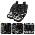 thumbnail image 2 of KNFATEQVEDG Halloween Car Seat Covers Universal Fit Front and Back Set Auto Accessories for Holiday And, 2 of 8