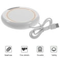 thumbnail image 6 of USB Warm Coaster Wireless Mug Warmer Coffee Cup Heater Pad Metal for Desktop Heating Office, 6 of 6