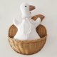thumbnail image 3 of Pato de peluche de juguete, muñecos de tela, 35 x 16 cm/14 x 6,3 pulgadas, decoración del hogar para niños, algodón PP, blanco suave, regalo de cumpleaños para niñas, patos cómodos, 3 of 8