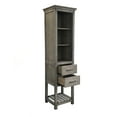 thumbnail image 3 of InFurniture WK8279SC-G 79 in. Rustic Solid Fir Side Cabinet in Grey Driftwood, 3 of 3