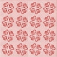 thumbnail image 1 of Ahgly Company Machine Washable Indoor Square Transitional Light Red Pink Area Rugs, 6' Square, 1 of 7