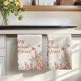 thumbnail image 7 of Brown Red Starfish Coastal Kitchen Towels Set of 4, Nautical Coral Ocean Summer Absorbent Dish Towels for Kitchen, Microfiber Hand Towel, Quick Drying Tea Towel for Cleaning Decorative Dishcloths, 7 of 7