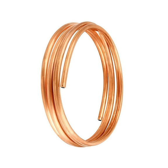 1Meters Copper Tube 8mm OD × 6mm ID Soft Coil Copper Tubing Round Pipe Tubing (3.28FT)