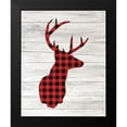 thumbnail image 2 of Kimberly, Allen 12x14 Black Modern Framed Museum Art Print Titled - Farmhouse Christmas 6, 2 of 5
