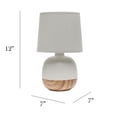 thumbnail image 4 of Simple Designs Petite Mid Century Table Lamp, 4 of 9