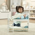 Melissa & Doug Mine to Love Wooden Play Bunk Bed for Dolls, Stuffed