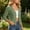 *Army Green, variant on ClodeEU Women's V Neck 3/4 Sleeve Button Down Cardigan,Casual Knit Sweater Army Green,Women's Plus L