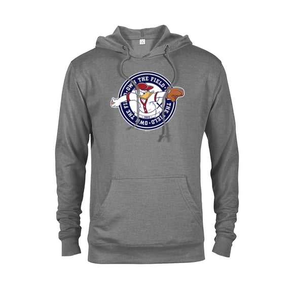 Disney Donald Duck Baseball Pitcher Own the Field Sports ‘23 - Pullover Hoodie for Adults - Customized-Graphite Heather