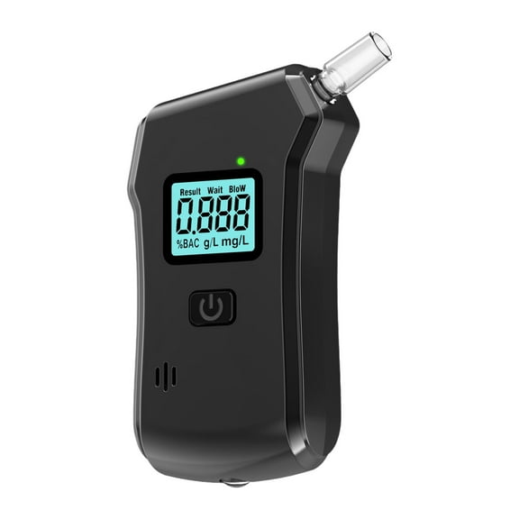 Serenable Breathalyzer High Accuracy Testing Device with LCD Digital Display Professional Grade Detector for Home Breathalyzer