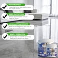 thumbnail image 3 of Marble polishing paste, polishing and cleaning 2-in-1 - no machine required | Granite polishing set, quartz cleaning countertop, suitable for marble, granite, quartz - restore and enhance shine (1 ki, 3 of 4
