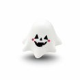 thumbnail image 3 of Halloween Ghost Squishy Toy with Cute Pumpkin Face Design, Single Piece, White, for Halloween Party Favors, Relaxation Toy, 3 of 3