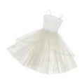thumbnail image 1 of Ropa De Muñeca De De Moda Para 1/3 BJD, Ajuste LUTS DOD MSD Dollfie Accesorios De exterior exterior exterior Completo Blanco Hugo Vestido de muñeca BJD, 1 of 8