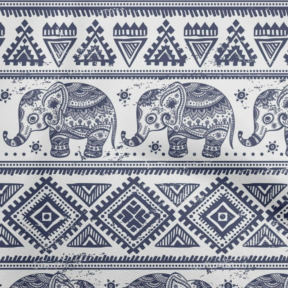 oneOone Polyester Spandex White Fabric Block Quilting Supplies Print Sewing Fabric By The Yard 56 Inch Wide