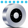 thumbnail image 1 of Altavoz Bluetooth táctil con funda impermeable, música de 8 h, sonido HD de cristal más fuerte, mini altavoz Bluetooth portátil premium para iPhone iPad Tablet ducha, 1 of 8