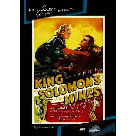 King Solomon's Mines (DVD), American Pop Classic, Action & Adventure
