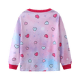 thumbnail image 4 of 2 girls casual crew-neck animal print pajama sets, 4 of 5