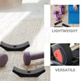 thumbnail image 3 of HAMPPLIES 12PCS Dumbbell Rack Black PP with Hollow Design for Fitness Equipment and Athletes, 3 of 8