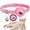 Glow Pink, variant on SENHAWK Reflective AirTag Cat Collar with Bell, Breakaway Safety Collar with Waterproof Silicone Holder, Adjustable Nylon Pet Tracking Collar Compatible with Apple AirTag for Cats, Neck 7.9-13in
